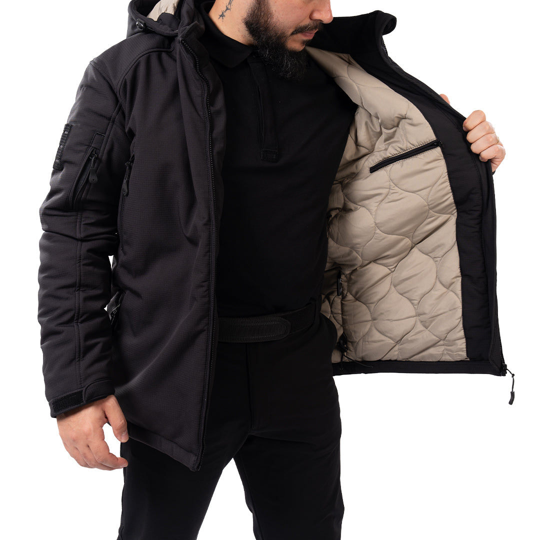Ballistic Defence | PHANTOM 1.0 Combat Ceket - SİYAH