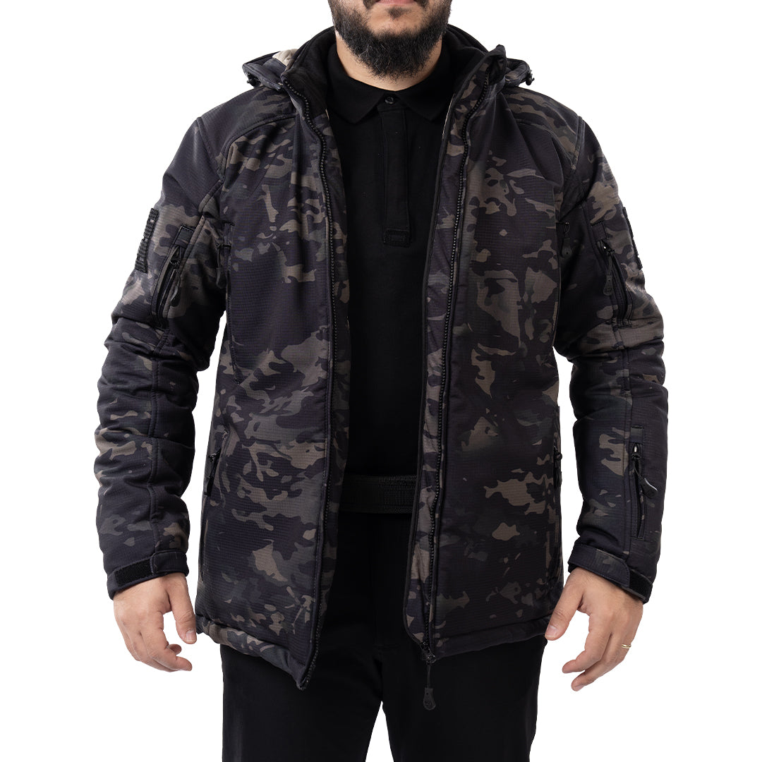 Ballistic Defence | PHANTOM 1.0 Combat Ceket - SİYAH KAMUFLAJ