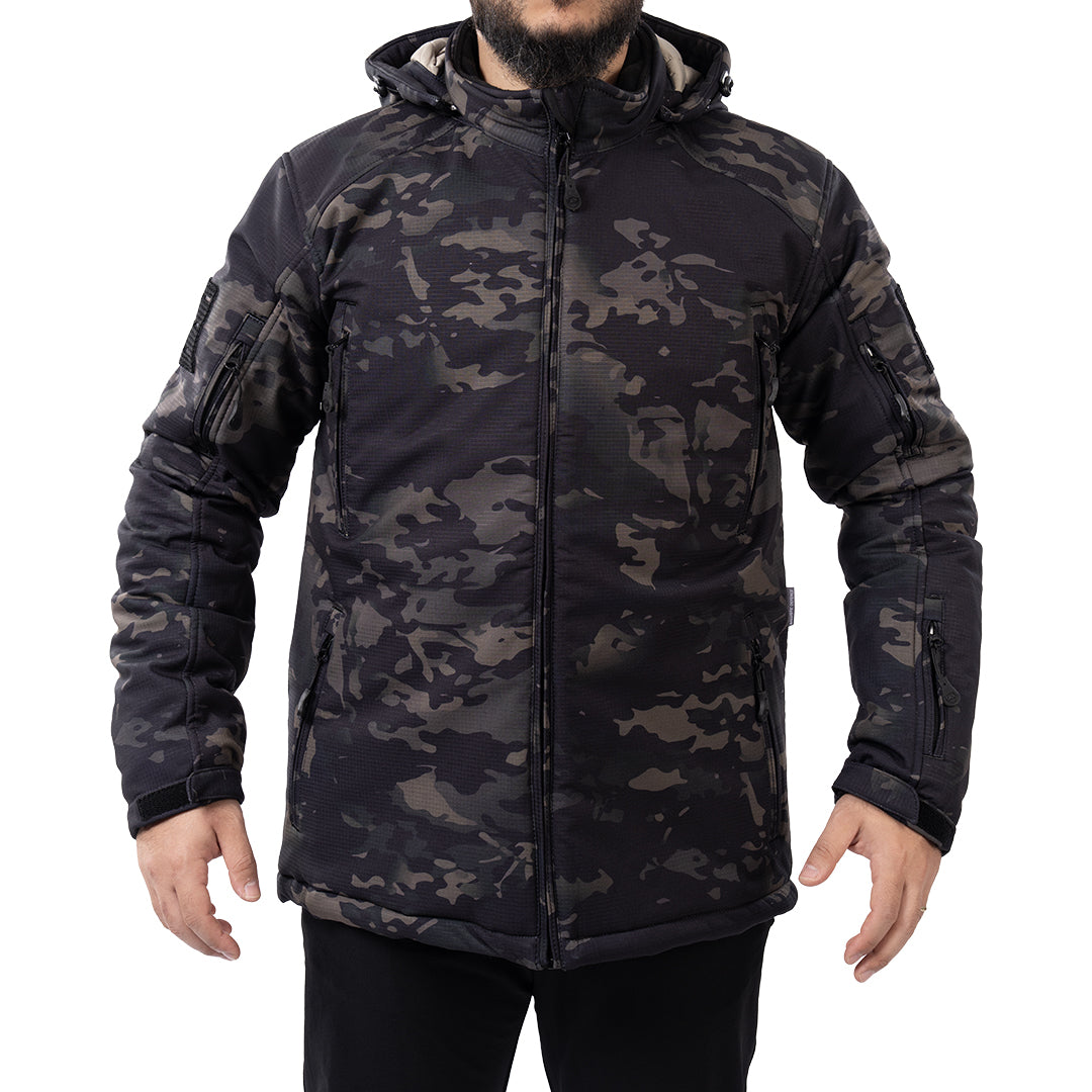 Ballistic Defence | PHANTOM 1.0 Combat Ceket - SİYAH KAMUFLAJ