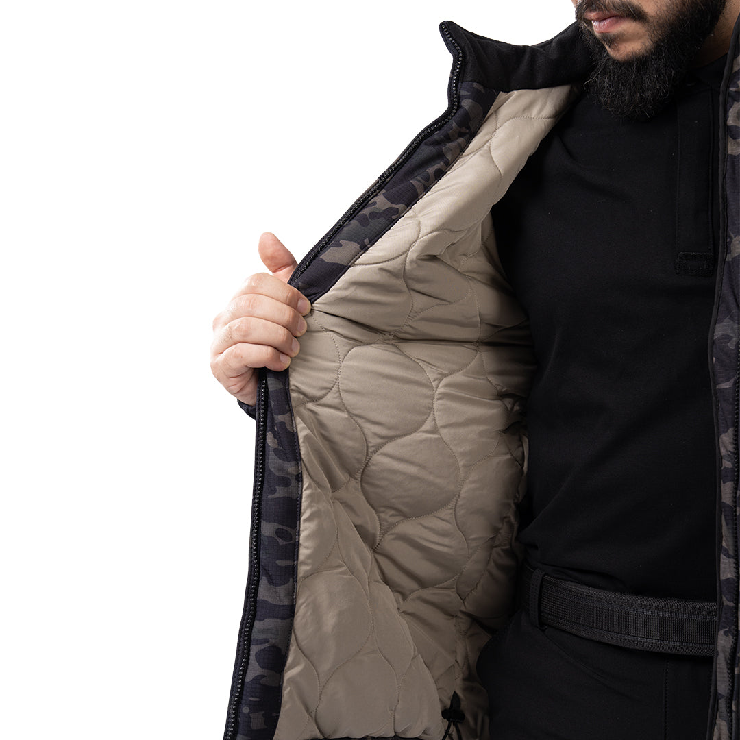 Ballistic Defence | PHANTOM 1.0 Combat Ceket - SİYAH KAMUFLAJ